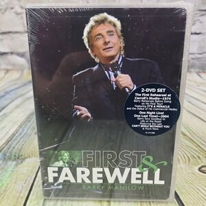 Barry Manilow First & Farewell DVD Set Live 1974 2004 Concert Music Documentary